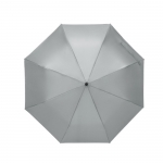 Ombrello Pieghevole Aware RPET color grigio chiaro seconda vista