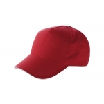 Cappellino ClearLine color rosso terza vista
