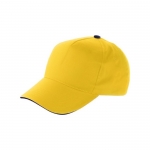 Cappellino ClearLine color giallo seconda vista