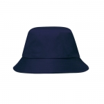 Cappello da pescatore in cotone spazzolato da 260 g/m133 color blu mare prima vista