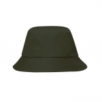 Cappello da pescatore in cotone spazzolato da 260 g/m133 color verde scuro prima vista