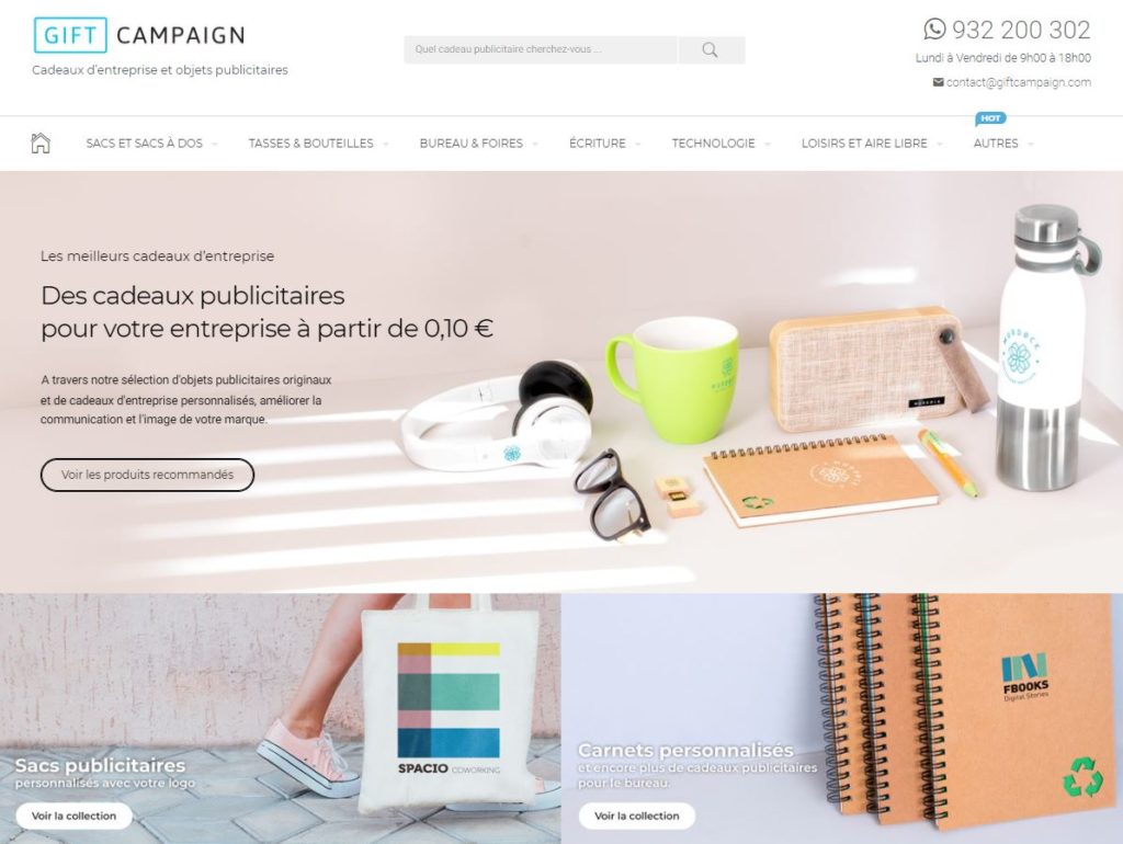 sito web gift campaign francia