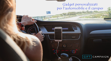 Gadget personalizzati per agenzie di noleggio auto o camper