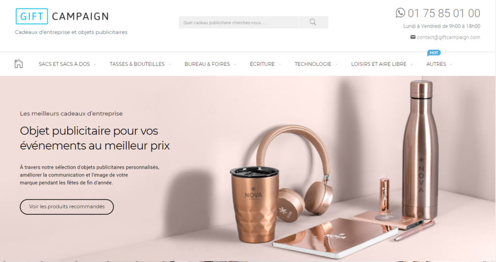 sito web gift campaign francia