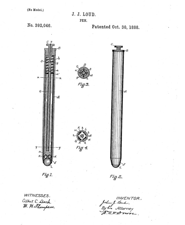 prima penna inventata