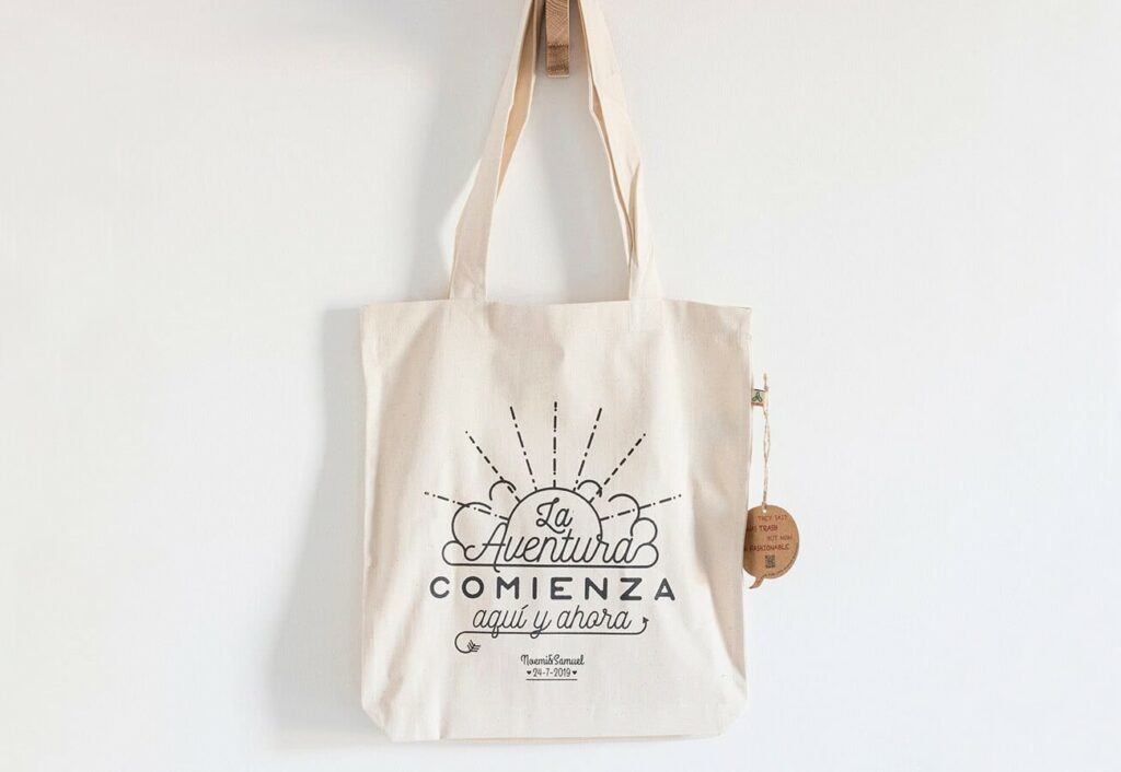 borsa di tela personalizzata