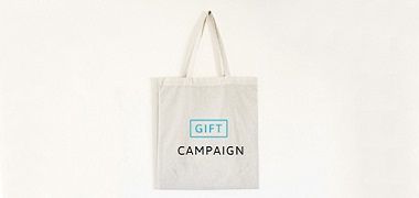 borsa di tela Gift Campaign