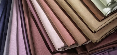 tessuto di vari colori