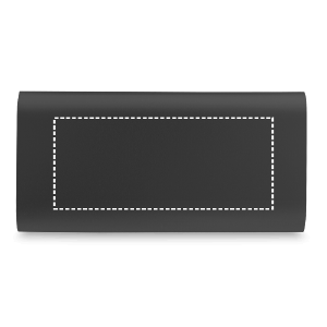 Posizione di stampa batteria portatile retro con serigrafía
