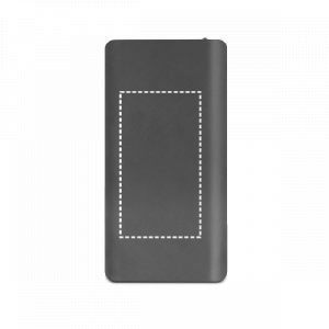 Posição de marcação batteria portatile retro com serigrafía