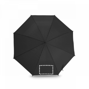 Posizione di stampa ombrello spicchio con serigrafia tessile