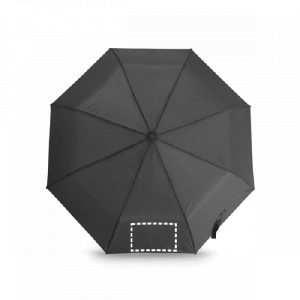 Posizione di stampa ombrello spicchio 1 con serigrafia tessile
