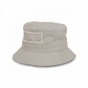 Posizione di stampa cappello miramare cappello miramare con ricamo (fino a 6cm2)