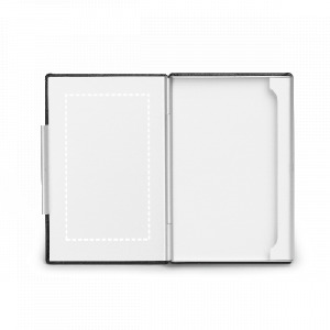 Porta biglietti visita parte interna