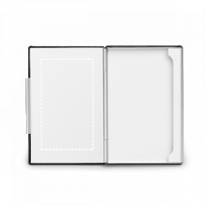 Porta biglietti visita parte interna