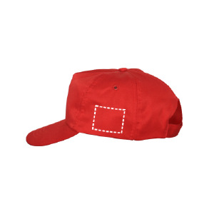 Cappellino con visiera laterale