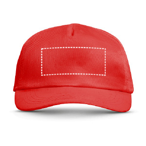 Cappellino con visiera fronte