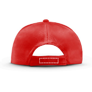 Cappellino con visiera nastro