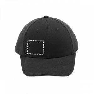 Cappellino con visiera pannello destro