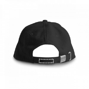 Cappellino con visiera pannello destro