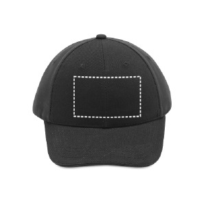 Cappellino con visiera fronte