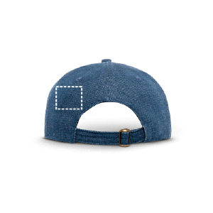 Cappellino con visiera retro