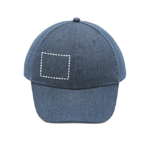 Cappellino con visiera pannello destro