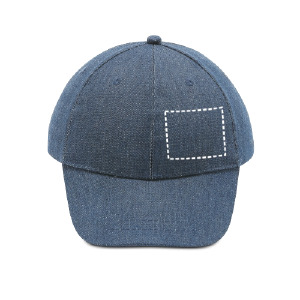 Cappellino con visiera pannello sinistro