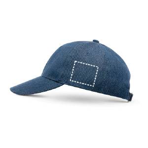 Cappellino con visiera laterale