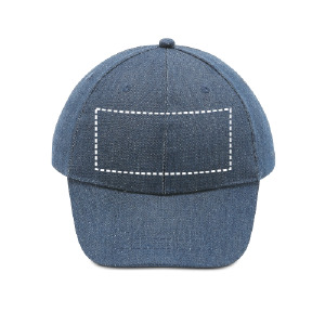 Cappellino con visiera fronte
