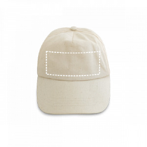 Cappellino con visiera fronte