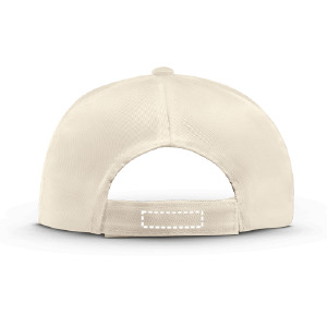 Cappellino con visiera nastro