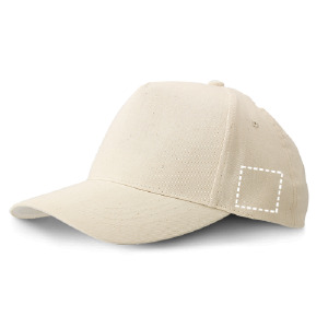 Cappellino con visiera laterale