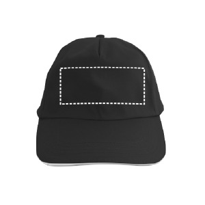 Cappellino con visiera fronte