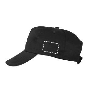 Cappellino con visiera nastro
