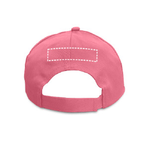 Cappellino con visiera nastro