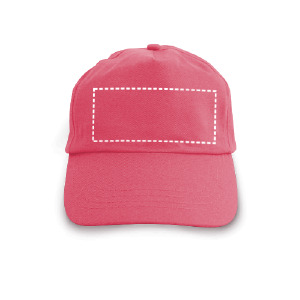 Cappellino con visiera nastro