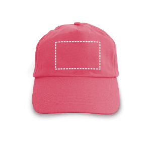 Cappellino con visiera fronte