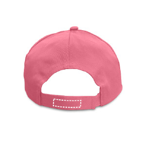Cappellino con visiera nastro