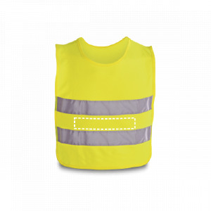 Gilet riflettente posteriore