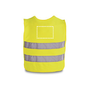 Gilet riflettente posteriore