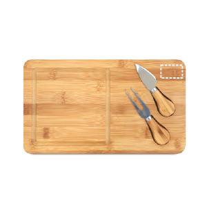 Tagliere angolo superiore a destra