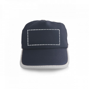 Cappellino con visiera fronte