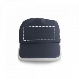 Cappellino con visiera fronte