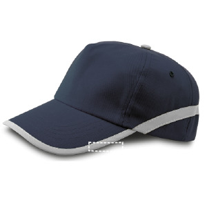 Cappellino con visiera nastro