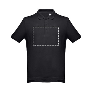 Polo manica corta schiena/spalle