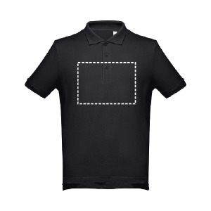 Polo manica corta petto