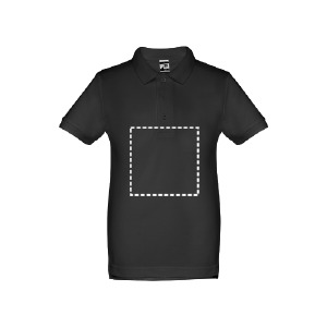 Polo manica corta petto