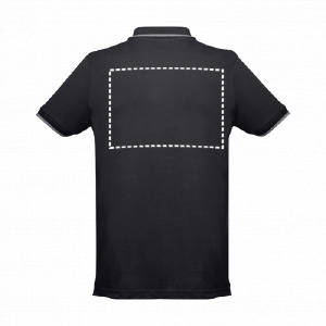 Polo manica corta petto