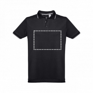 Polo manica corta petto